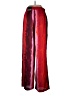 Bold Elements 100% Polyester Color Block Red Casual Pants Size M - photo 2
