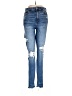 American Eagle Outfitters Hearts Blue Jeans Size 6 - photo 1