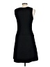 Theory Solid Black Cocktail Dress Size 10 - photo 2
