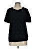 Chico's Black Short Sleeve Top Size Lg (2) - photo 1