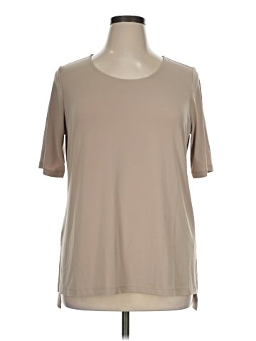 Susan Graver Short Sleeve T-Shirt (view 1)