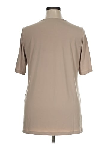 Susan Graver Short Sleeve T-Shirt (view 2)