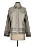 Chico's Metallic Gray Jacket Size Lg (2) - photo 1