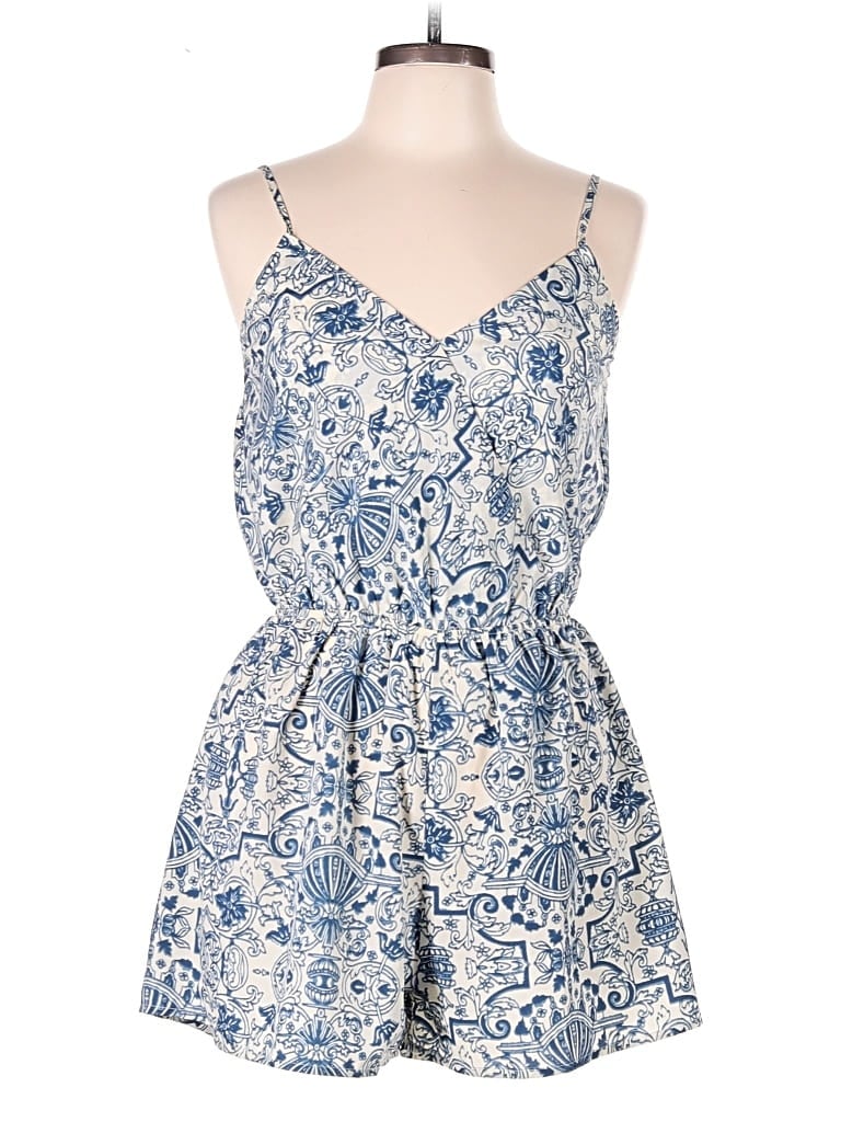 Pre-owned Alythea Romper In Blue