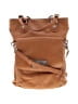 DKNY 100% Leather Tan Leather Messenger One size - photo 1
