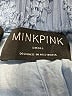 Minkpink 100% Cotton Chevron-herringbone Blue Shorts Size S - photo 3