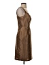 Lula Kate 100% Silk Brown Cocktail Dress Size 4 - photo 4