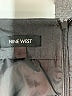 Nine West Solid Gray Formal Skirt Size 10 - photo 4