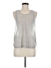 Unbranded 100% Polyester Silver Tank Top Size M - photo 1