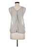 Unbranded 100% Polyester Silver Tank Top Size M - photo 2
