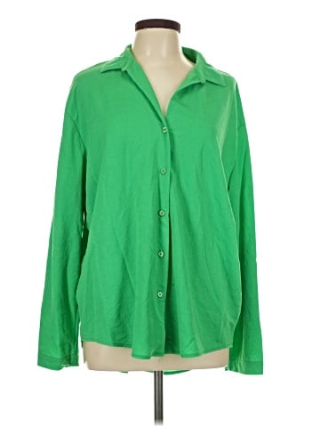 Primark Long Sleeve Button-Down Shirt (view 1)
