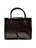 Tanner 100% Leather Brown Leather Satchel One size - photo 1
