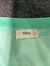 TOBI 100% Polyester Green Formal Skirt Size S - photo 4