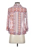 Ella Moss 100% Silk Pink Blouse Size XS - photo 2
