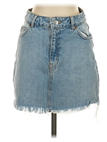Topshop Denim Skirt (view 1)