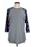 Lularoe Gray 3/4 Sleeve T-Shirt Size L - photo 1