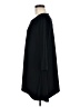 JM Collection Solid Black 3/4 Sleeve Blouse Size M - photo 5
