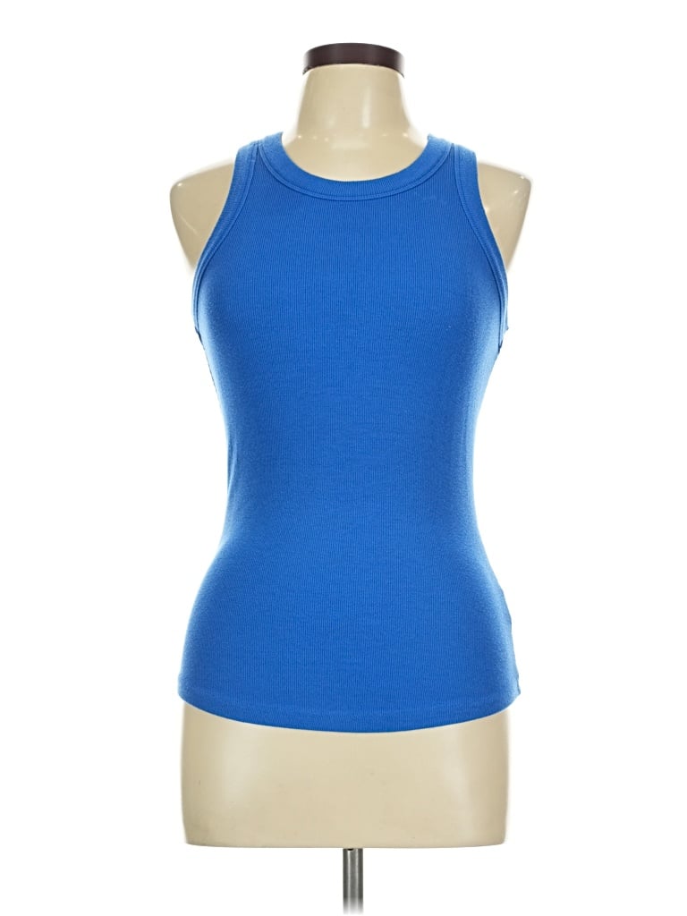 Pre-owned Unbranded Active Tank Top In Blue