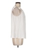 Naked Zebra 100% Polyester White Sleeveless Blouse Size M - photo 4