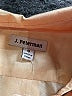 J. Peterman 100% Silk Tan Long Sleeve Silk Top Size 0 - photo 7