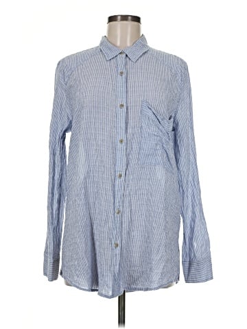 Free People Long Sleeve Button-Down Shirt (view 1)