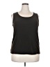 Soft by Avenue Black Sleeveless Top Size 18 - photo 1