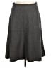 Banana Republic Solid Gray Wool Skirt Size 6 - photo 1