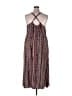 BLOOMCHIC 100% Rayon Print Brown Casual Dress Size 18 - 20 - photo 2
