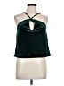 Lulus Green Sleeveless Blouse Size L - photo 1