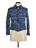 St. John Sport Print Blue Jacket Size Med (2) - photo 1
