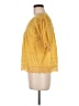 LoveShackFancy Yellow Short Sleeve Blouse Size M (estimated) - photo 5