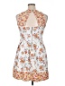Rewind Floral White Casual Dress Size XL - photo 2