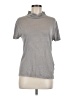 IRO Silver Short Sleeve Top Size M - photo 1