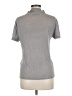 IRO Silver Short Sleeve Top Size M - photo 2