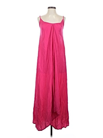 Pink Stitch Casual Dress (view 1)