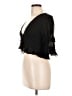 Assorted Brands 100% Viscose Black 3/4 Sleeve Blouse Size L - photo 5