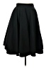 Moon Solid Black Formal Skirt Size L - photo 1