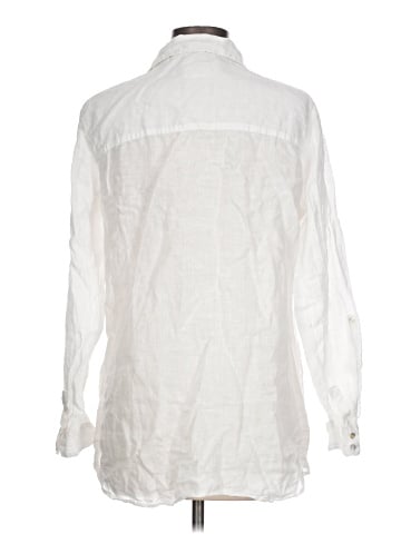 Sigrid Olsen Long Sleeve Button-Down Shirt (view 2)