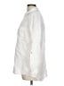 Sigrid Olsen 100% Linen Ivory Long Sleeve Button-Down Shirt Size L - photo 5