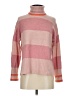 J.Crew Stripes Pink Pullover Sweater Size XS - photo 1