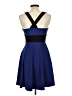 Mystic Color Block Blue Cocktail Dress Size L - photo 2