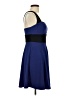 Mystic Color Block Blue Cocktail Dress Size L - photo 4