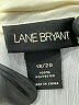Lane Bryant 100% Polyester Ivory 3/4 Sleeve Blouse Size 18 - 20 Plus - photo 7