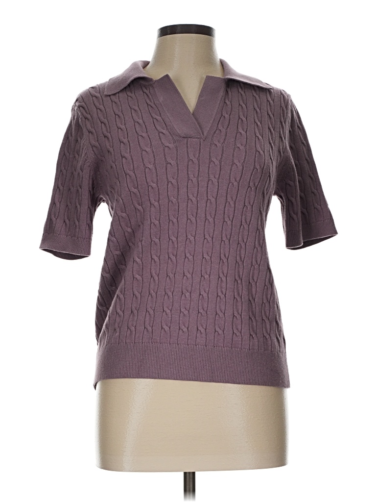 Pre-owned Unbranded Sweater Vest In Purple
