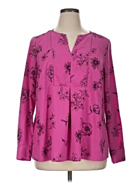 Lane Bryant Outlet Long Sleeve Blouse