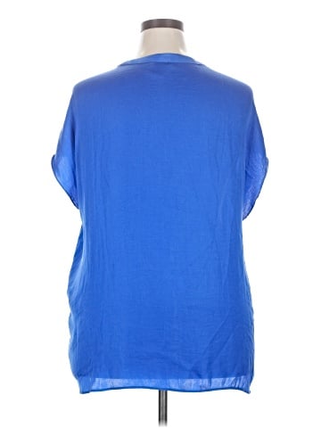 Jones New York Short Sleeve Blouse (view 2)