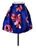 A. Byer 100% Polyester Floral Blue Formal Skirt Size 3 - photo 1