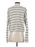 Madewell Stripes Silver Pullover Sweater Size S - photo 2