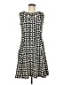 En Focus Studio Polka Dots Black Casual Dress Size 6 - photo 1