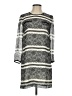 J.Crew Collection 100% Polyester Gray Casual Dress Size 0 - photo 1